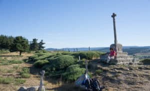 pelgrimeren over de Via Podiensis in het Massif Central