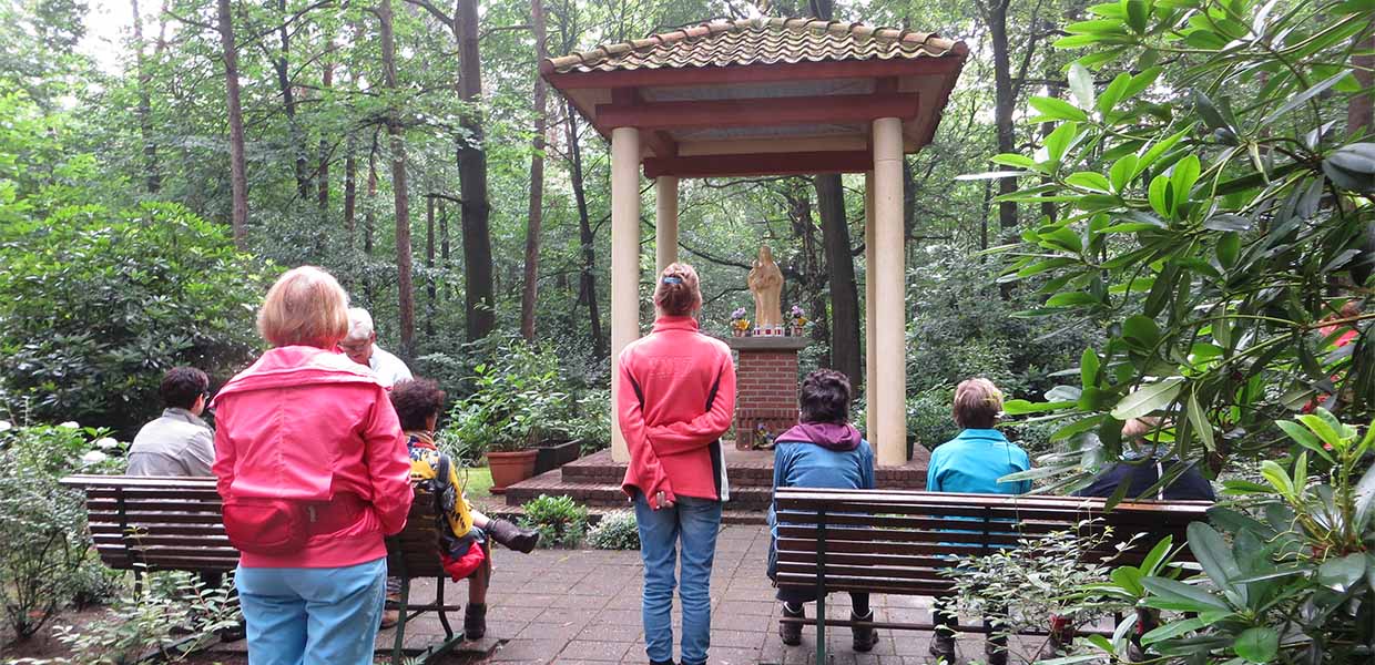 stiltewandeling bij klooster Koningsoord
