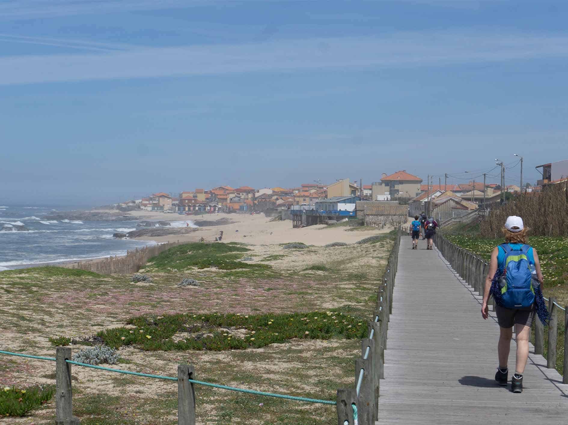 camino portugués langs de kust