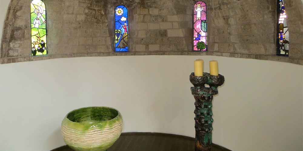 retraite in Lioba klooster kunst