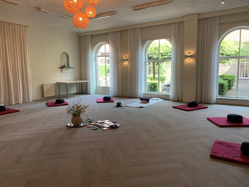 yoga retraite zaal
